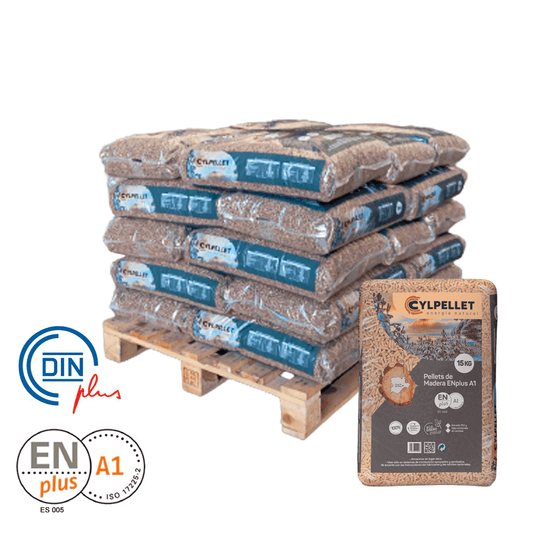 CYL PELLET - Palet de 25 Sacos ENplus-A1