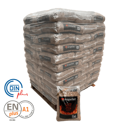 ARAPELLET - Palet de 77 Sacos ENplus-A1