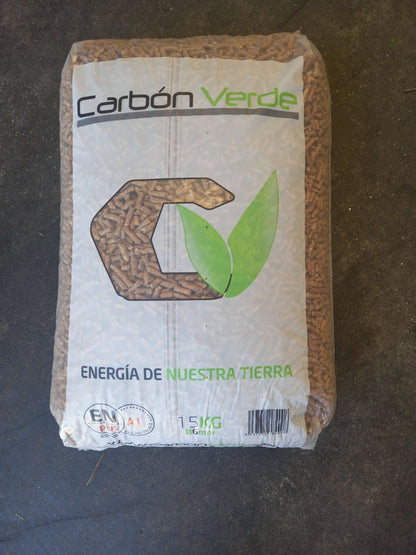 CARBON VERDE PELLET - 70 Sacos