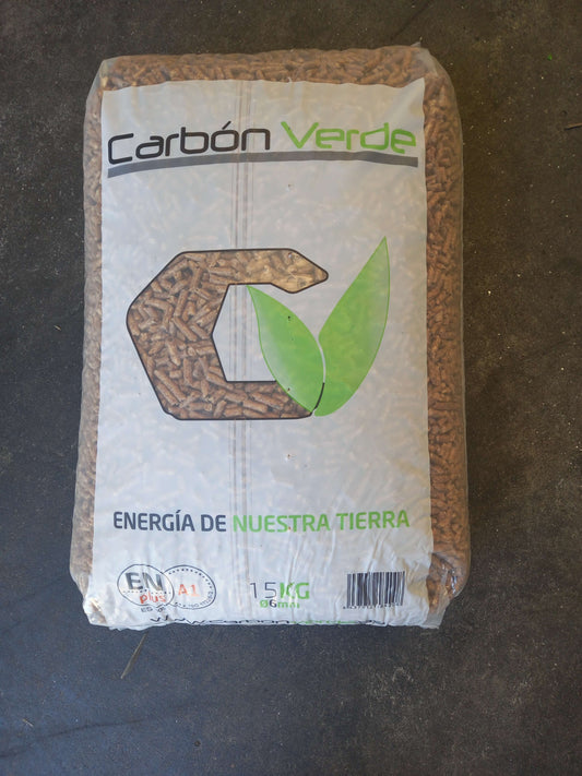 CARBON VERDE PELLET - 70 Sacos