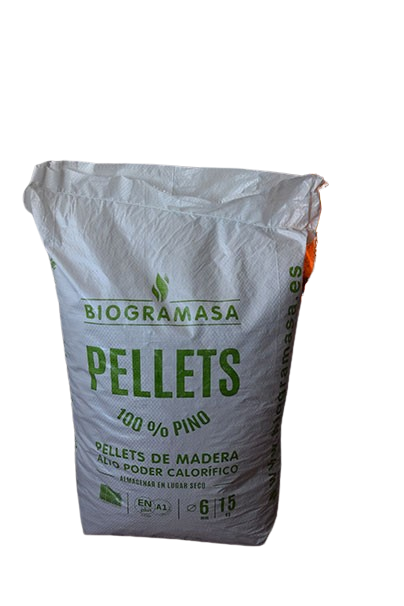 BIOGRAMASA PELLETS - Palet de 72 Sacos